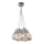 LED ljuskrona med upphängningsrem BULBS LED/30W/230V skinande krom