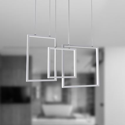 LED Ljuskrona med upphängningsrem  KEOS LED/36W/230V