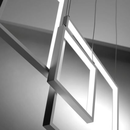LED Ljuskrona med upphängningsrem  KEOS LED/36W/230V