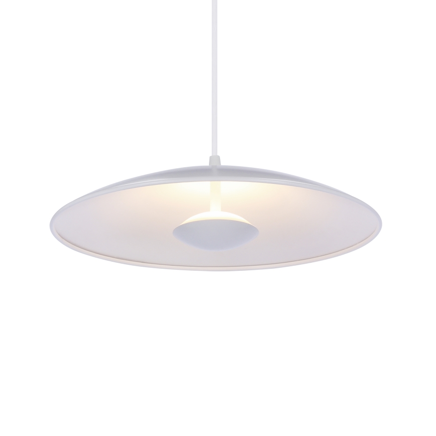 LED Ljuskrona med upphängningsrem  LUND LED/10W/230V vit 