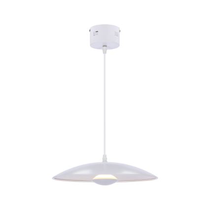 LED Ljuskrona med upphängningsrem  LUND LED/10W/230V vit 