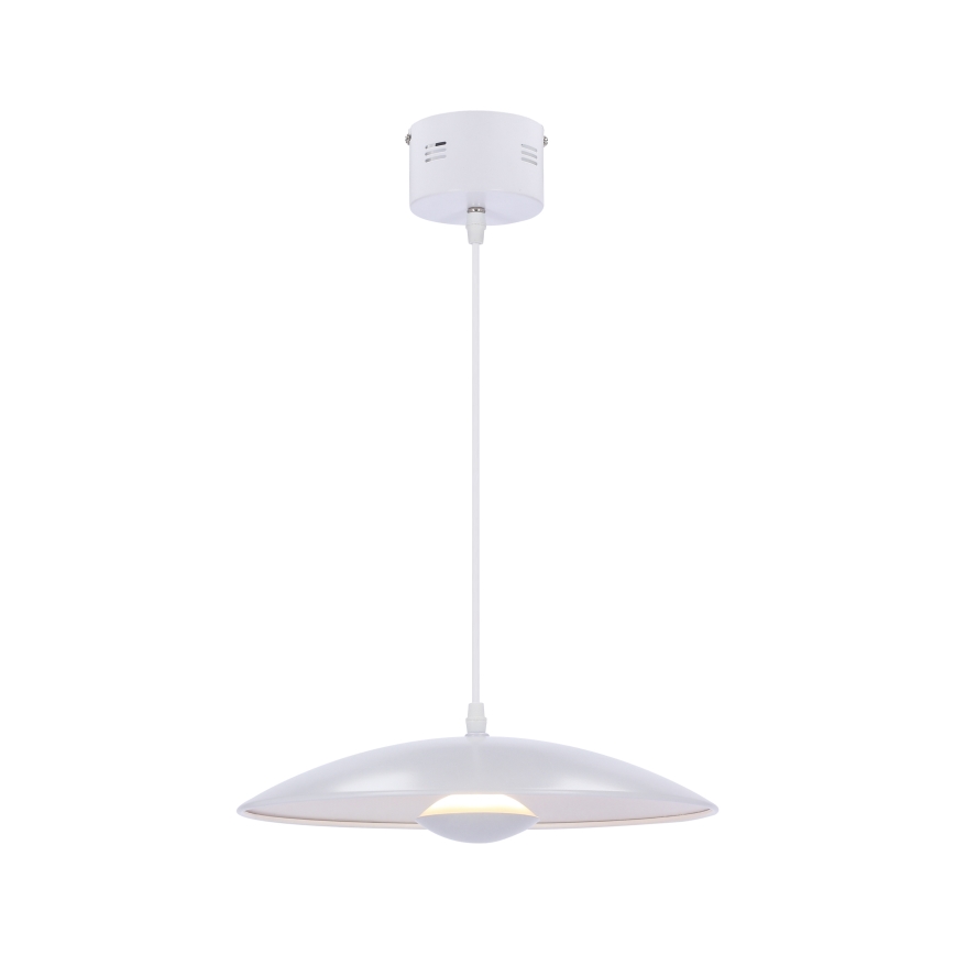 LED Ljuskrona med upphängningsrem  LUND LED/10W/230V vit 