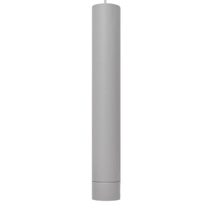 LED Ljuskrona med upphängningsrem TUBA 3xGU10/4,8W/230V grå