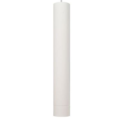 LED Ljuskrona med upphängningsrem TUBA 3xGU10/4,8W/230V vit
