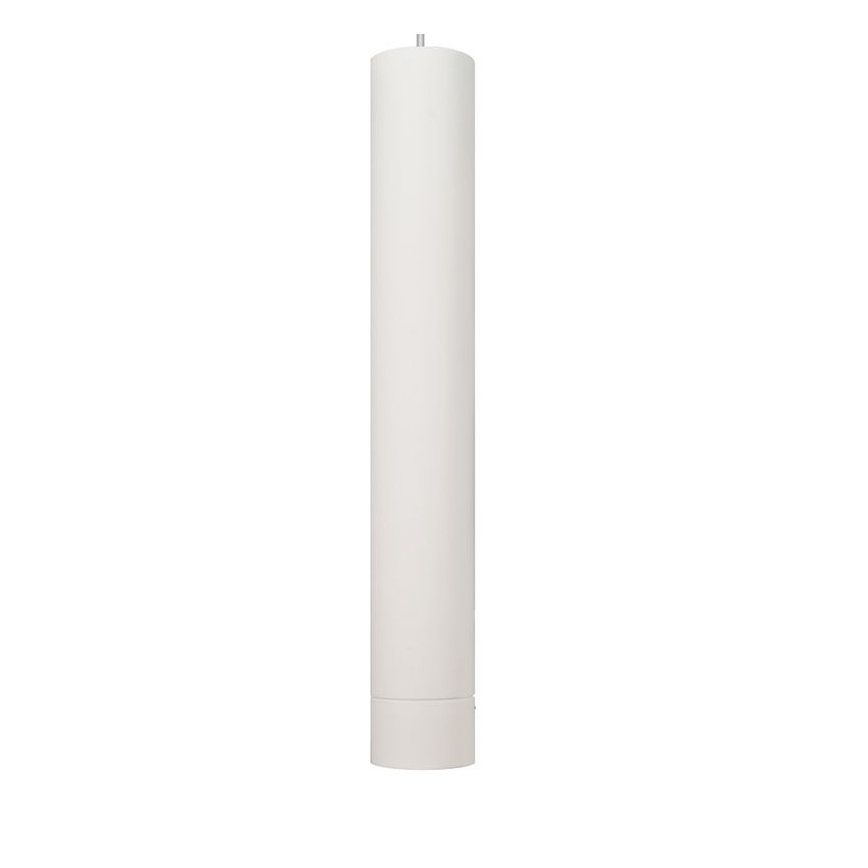 LED Ljuskrona med upphängningsrem TUBA 3xGU10/4,8W/230V vit