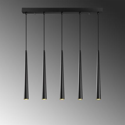 LED Ljuskrona med upphängningsrem  UGUR 5xLED/3W/230V