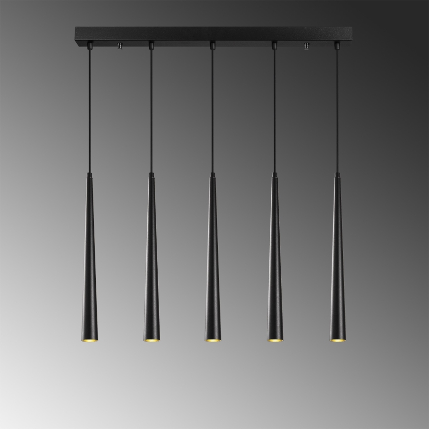 LED Ljuskrona med upphängningsrem  UGUR 5xLED/3W/230V