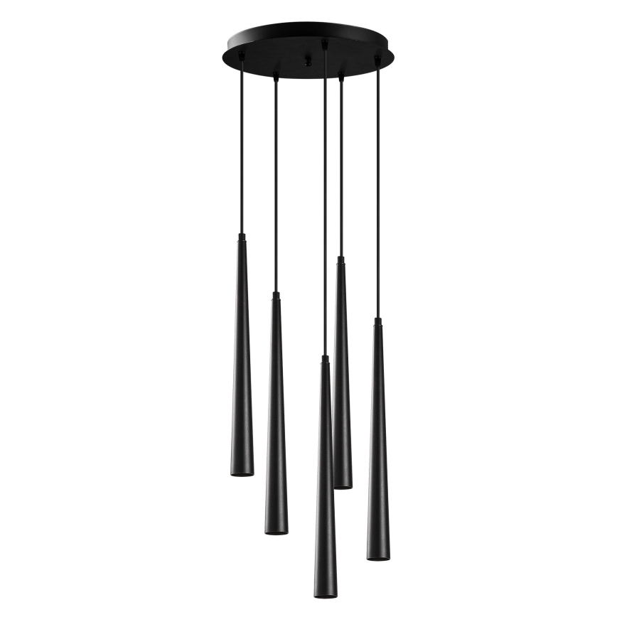 LED Ljuskrona med upphängningsrem  UGUR 5xLED/3W/230V
