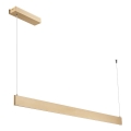 LED-ljuskrona med vajer LINEA LED/36W/230V 3000/4000/5700K CRI 90 guld