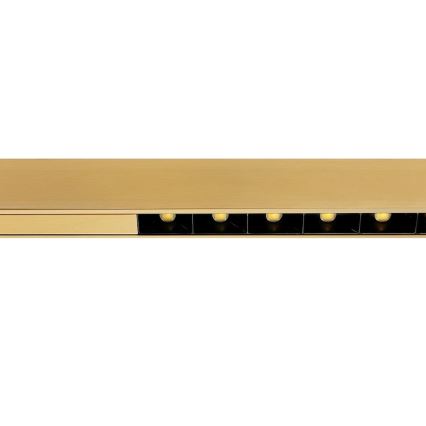 LED-ljuskrona med vajer LINEA LED/36W/230V 3000/4000/5700K CRI 90 guld