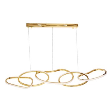 LED-ljuskrona på vajer ANNELI LED/45W/230V 125 cm guld