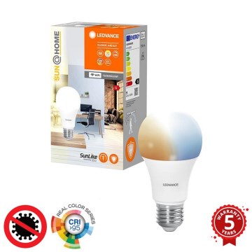 LED Ljusreglerad antibakteriell glödlampa A40 E27/9W/230V Wi-Fi - Ledvance