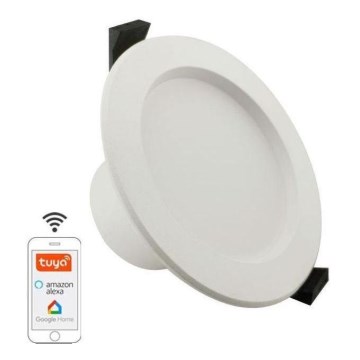 LED ljusreglerad badrumslampa LED/10W/230V 3000K-6500K Wi-Fi Tuya IP44