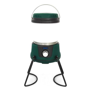 LED Ljusreglerad bärbar lampa med strömbanksfunktion LED/3W/4400 mAh IPX2