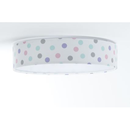 LED Dimbar taklampa SMART GALAXY KIDS LED/24W/230V 3000-6500K Prickar färgrik + fjärrkontroll