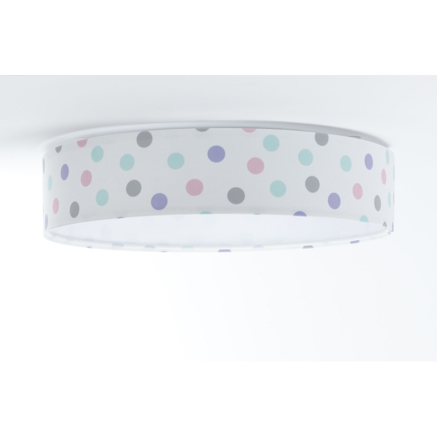 LED Dimbar taklampa SMART GALAXY KIDS LED/24W/230V 3000-6500K Prickar färgrik + fjärrkontroll
