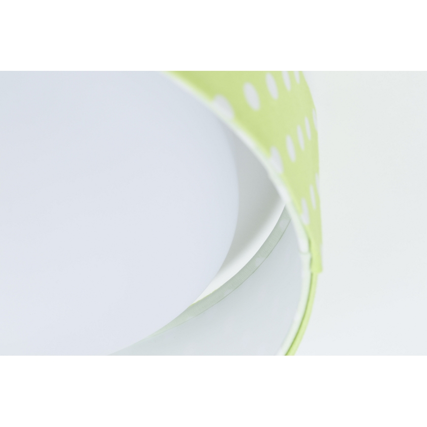 LED Dimbar taklampa SMART GALAXY KIDS LED/24W/230V 3000-6500K Prickar grön/vit + fjärrkontroll