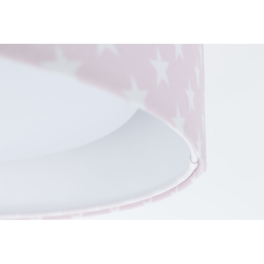 LED Dimbar taklampa SMART GALAXY KIDS LED/24W/230V 3000-6500K stjärnor rosa/vit + fjärrkontroll