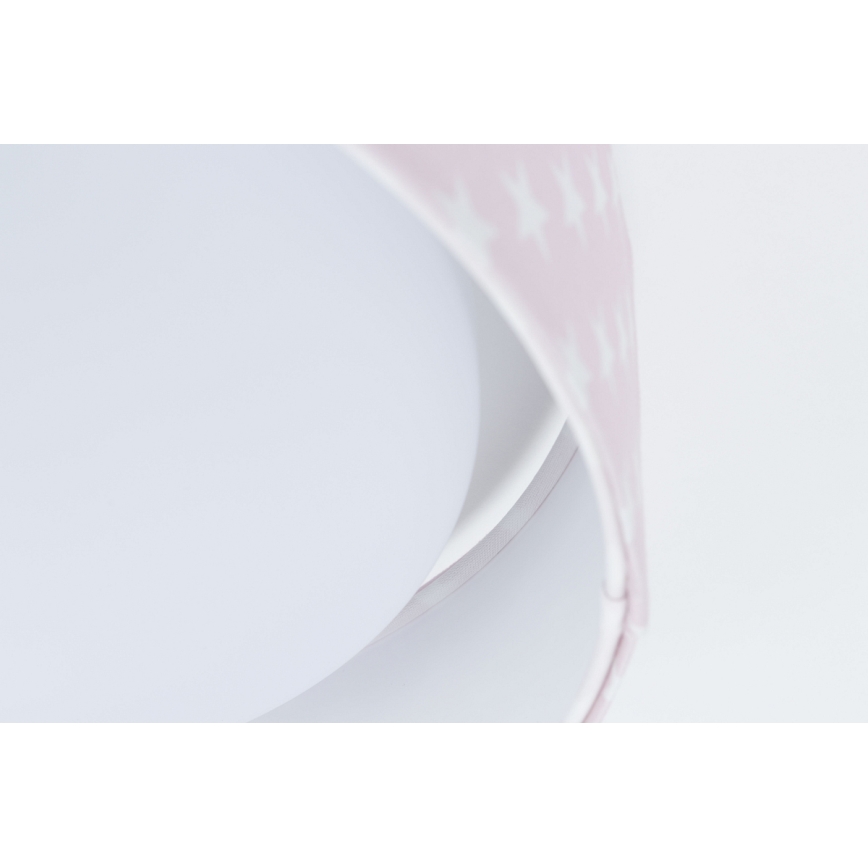 LED Dimbar taklampa SMART GALAXY KIDS LED/24W/230V 3000-6500K stjärnor rosa/vit + fjärrkontroll