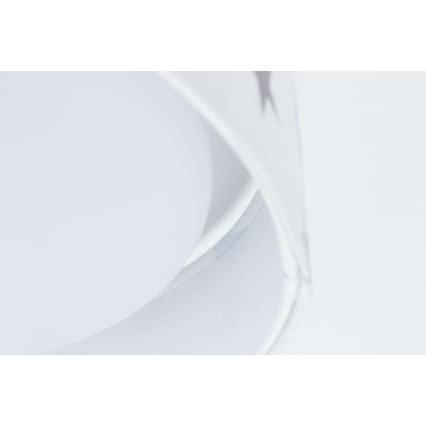 LED Dimbar taklampa SMART GALAXY KIDS LED/24W/230V 3000-6500K stjärnor vit/grå/blå + fjärrkontroll