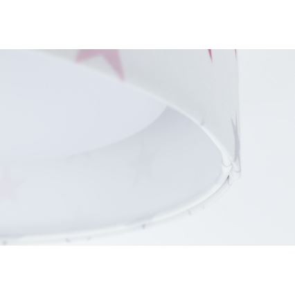 LED Dimbar taklampa SMART GALAXY KIDS LED/24W/230V 3000-6500K stjärnor vit/rosa/grå + fjärrkontroll