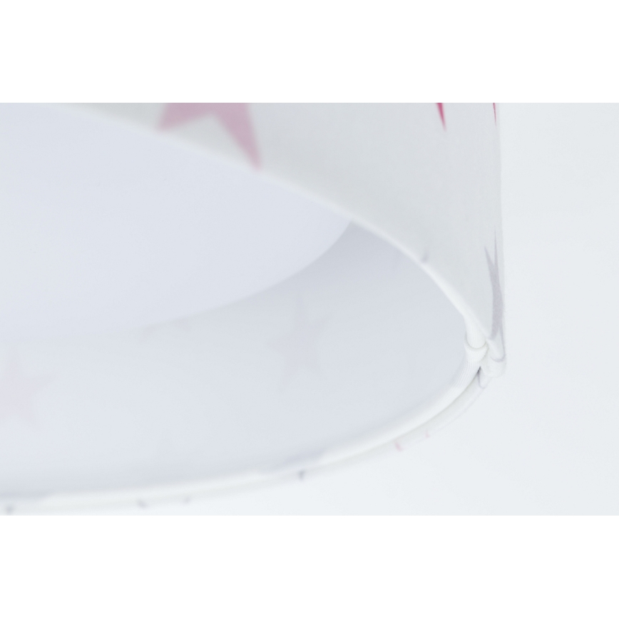 LED Dimbar taklampa SMART GALAXY KIDS LED/24W/230V 3000-6500K stjärnor vit/rosa/grå + fjärrkontroll