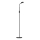 LED Ljusreglerad beröring golvlampa BRUNO LED/3W/230V 3000/4000/6500K svart