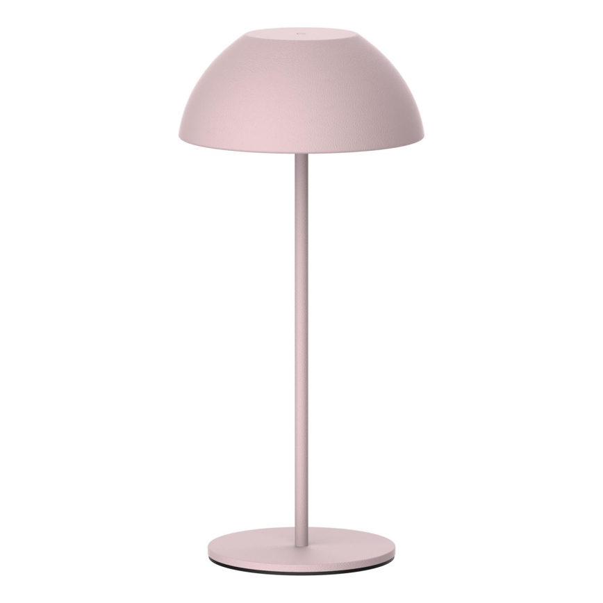 LED Ljusreglerad beröring utomhus bordslampa TANZANIA LED/1,8W/5V USB 1800 mAh IP44 rosa