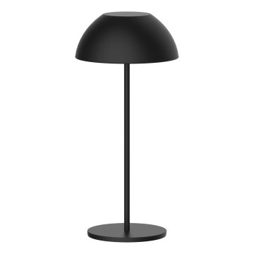 LED Ljusreglerad beröring utomhus bordslampa TANZANIA LED/1,8W/5V USB 1800 mAh IP44 svart