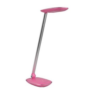 LED ljusreglerad bordslampa s USB MOANA LED/6W/230V rosa