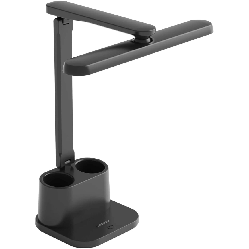 LED ljusreglerad bordslampa touch BARI LED/6W/230V svart