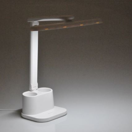 LED ljusreglerad bordslampa touch BARI LED/6W/230V vit