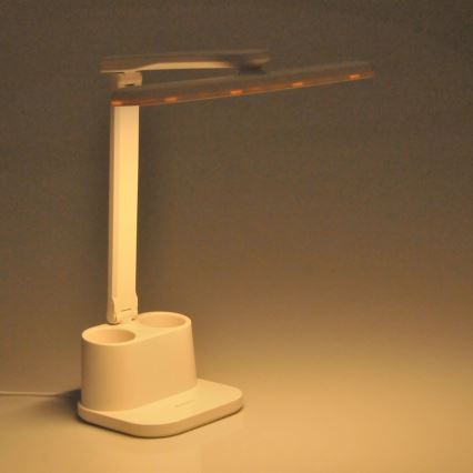 LED ljusreglerad bordslampa touch BARI LED/6W/230V vit