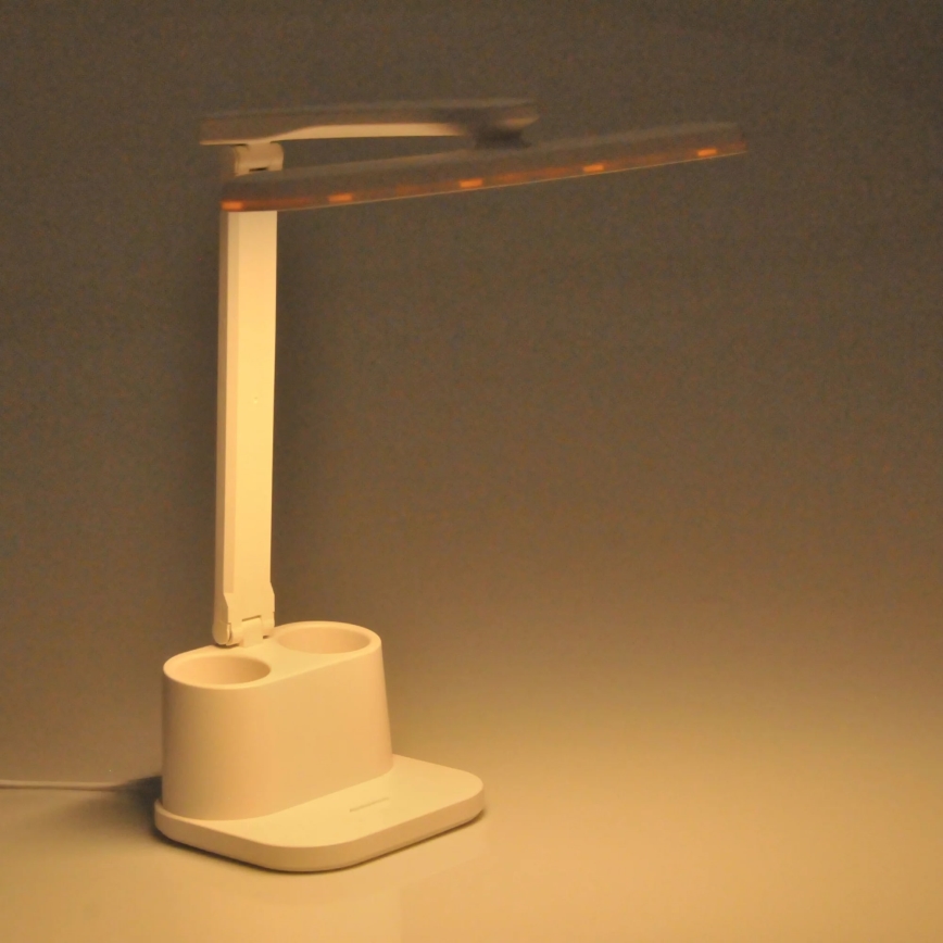 LED ljusreglerad bordslampa touch BARI LED/6W/230V vit