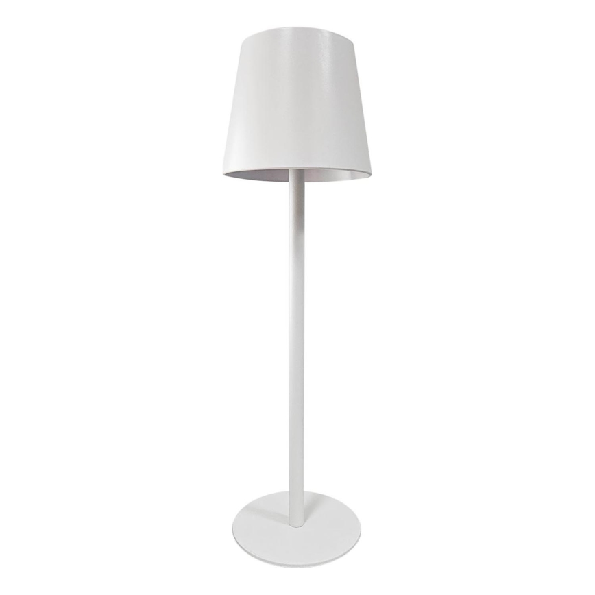 LED ljusreglerad bordslampa touch LED/5W/5V USB 1200 mAh vit