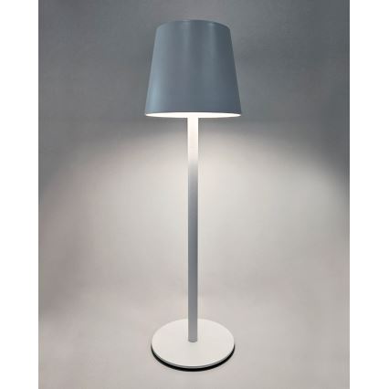 LED ljusreglerad bordslampa touch LED/5W/5V USB 1200 mAh vit
