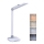 LED ljusreglerad bordslampa touch med natt belysning LED/10W/5V 3000/4000/5000K vit