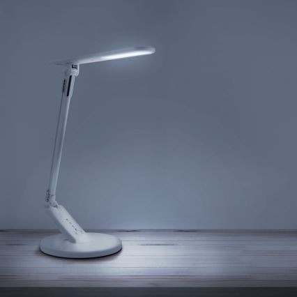LED ljusreglerad bordslampa touch OPTIMUM LED/7W/230V USB 3000/4000/6000K vit