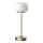 LED ljusreglerad bordslampa touch RIMINI LED/2W/5V USB 2000 mAh guld/vit