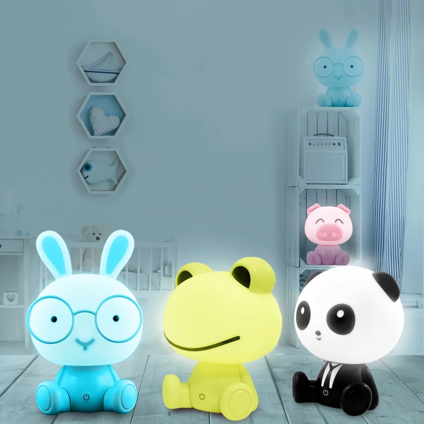 LED Ljusreglerad children's beröring lampa GRODA LED/2,5W/3,7V 1200 mAh