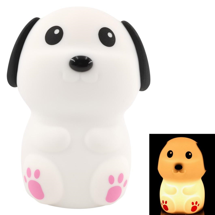 LED Ljusreglerad children's night lamp LED/0,4W/1000 mAh hund