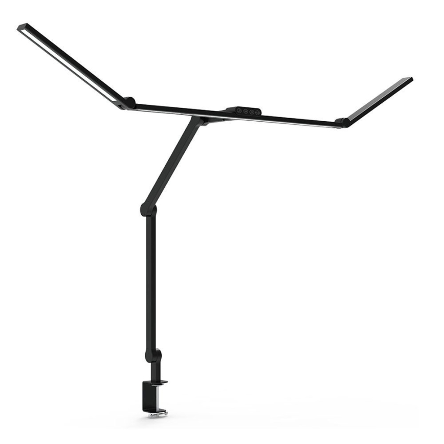 LED Ljusreglerad beröring flexible bordslampa LED/36W/230V 3000-6500K CRI 92 svart