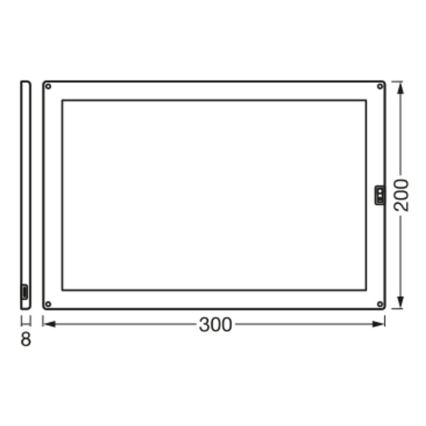 LED Ljusreglerad furniture lighting SMART+ UNDERCABINET LED/8W/24/230V 2700-6500K Wi-Fi