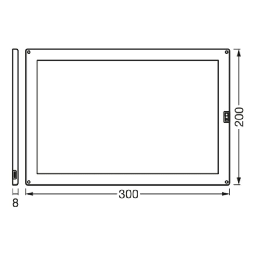 LED Ljusreglerad furniture lighting SMART+ UNDERCABINET LED/8W/24/230V 2700-6500K Wi-Fi