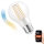 LED Ljusreglerad glödlampa A60 E27/5W/230V 2700-6500K Wi-Fi Tuya