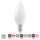LED Ljusreglerad glödlampa C37 E14/6W/230V 3000K - STEPDIMMING - Eglo 54834