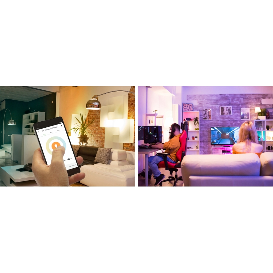 LED Ljusreglerad glödlampa E14/5W/230V 2700-6500K Wi-Fi Tuya