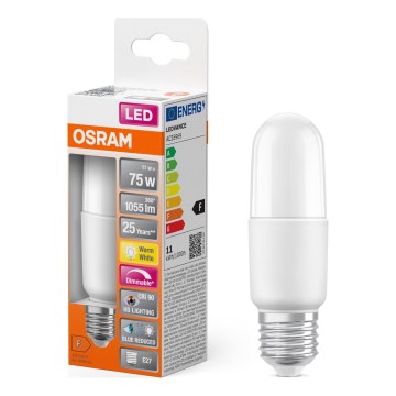 LED Ljusreglerad glödlampa E27/11W/230V 2700K CRI 90 - Osram