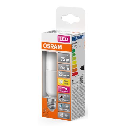 LED Ljusreglerad glödlampa E27/11W/230V 2700K CRI 90 - Osram