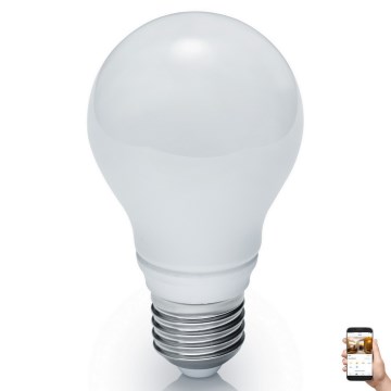 LED Ljusreglerad glödlampa E27/8,5W/230V 3000-6500K Wi-Fi - Reality